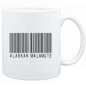  Mug White  Alaskan Malamute BARCODE  Dogs Sports 