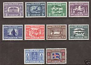 Iceland Sc 152 61 MNH. 1930 Millenary of Parliament 2;9  