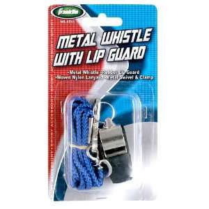   1711 Metal Whistle with Rubber Tip and Lanyard Patio, Lawn & Garden