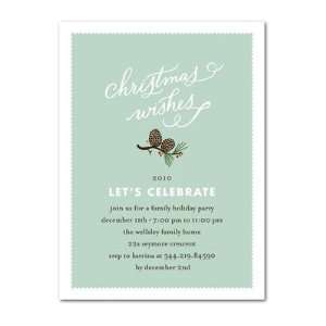  Holiday Party Invitations   Berry Branch By Petite Alma 