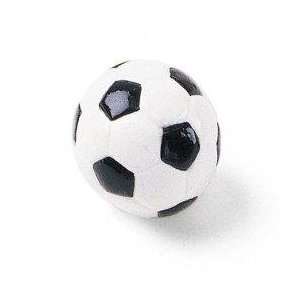  Laurey 83034 White Whim Z s Resin Soccer Ball Knob 83034 