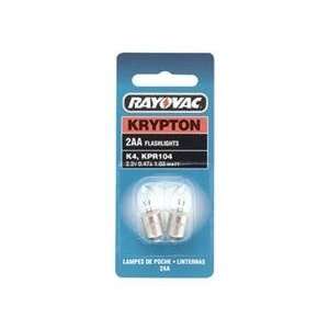  Rayovac 620 K4 2 2 Aa Krypton Bulbs Carded