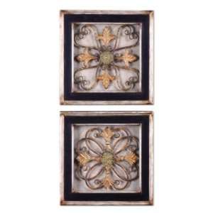  Metal Wall Art Traditional Uttermost