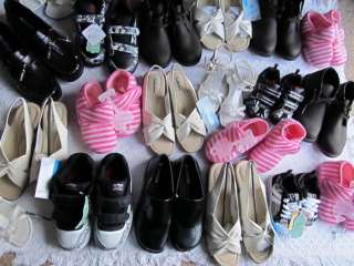 LOT OF 30 PAIRS OF SHOES BOYS GIRLS MEN AND WOMEN MIX LOT NEW  