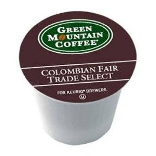 Green Mountain Coffee Fair Trade Colombian Select, K Cup Portion Pack 
