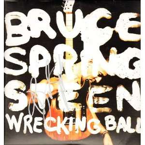   Springsteen Autographed Signed Wrecking Ball Album Bruce Springsteen