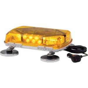 Whelen Century Amber Mini Lightbar with Magnetic Mount   11in., 6 LEDs 
