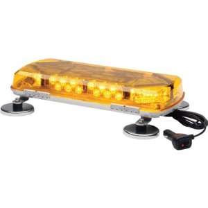 Whelen Century Amber Mini Lightbar with Magnetic Mount   16in., 8 LEDs 