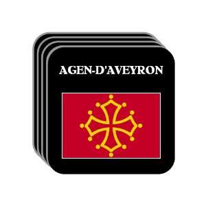  Midi Pyrenees   AGEN DAVEYRON Set of 4 Mini Mousepad 