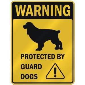  WARNING  BOYKIN SPANIEL PROTECTED BY GUARD DOGS  PARKING 