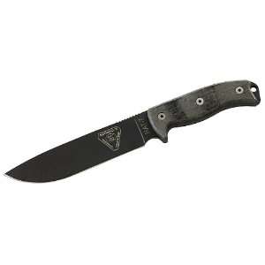  Ontario Knife Company RAT 7, Micarta Handle, D2 Blade 