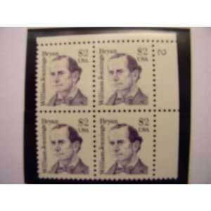 com US Postage Stamps, 1989, Great Americans, William Jennings Bryan 