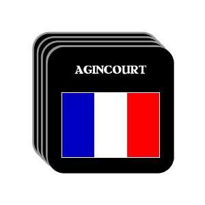  France   AGINCOURT Set of 4 Mini Mousepad Coasters 