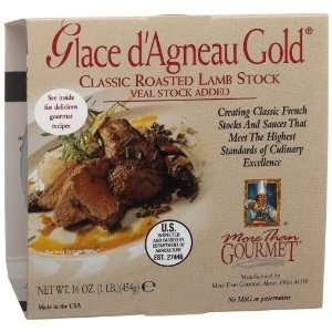 More Than Gourmet Glace Dagneau Gold Roasted Lamb Stock, 16 Ounce 