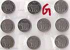 INDIA 50 ( FIFTY ) PAISE 10 COINS 1993 LOT # T