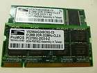 1GB 2x 512MB PC2700 DDR SDRAM SODIMM LAPTOP ProMOS