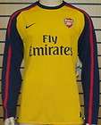 BNWT Arsenal Nike HLEB Long Sleeve Away Jersey XL