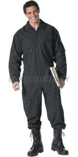 Military Air Force Black Flight Suit Army Flightsuit Coverall  