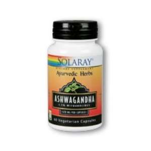  Ashwagandha Root Extract 60 Caps, 470 mg   Solaray Health 
