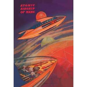  Atomic Airships of Mars 20x30 poster