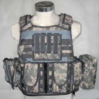 New RAV Tactical Vest ACU Digital Set 2   Airsoft  