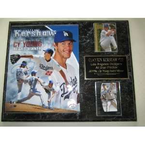  Los Angeles Dodgers Clayton Kershaw 2 Card Collector 