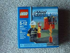 LEGO City Firefighter #5613 Brand NEW 25 pieces  