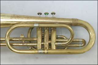 1979 F.E. Olds & Son Model NA42 Gold Lacquered Marching Mellophone NA 