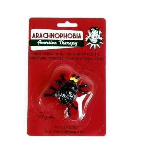    Wind up Spider   Arachnophobia aversion therapy