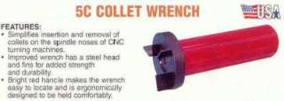 5C Collet Wrench Fits All 5C Collets NEW ITEM  