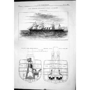  Engineering 1881 Inman Steam Ship City York Engine Boiler 