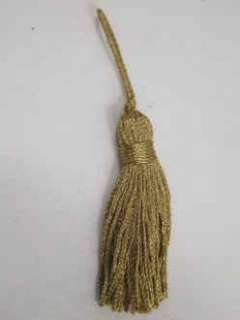 Elegant all rayon 2.5 inch long chainette style tassel. By Wrights.