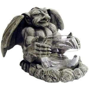  Smirking Gargoyle Votive Holder