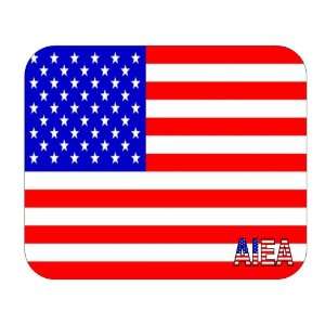  US Flag   Aiea, Hawaii (HI) Mouse Pad 