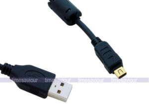 USB Data Cable for Olympus Stylus Tough 3000 6000 6020  