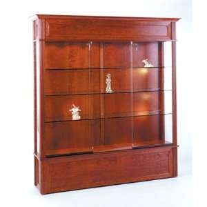   Display Case Sidelights Included, Finish Light Cherry / Light Cherry