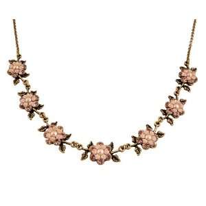 Wonderful Collar Necklace by Michal Negrin Decorated with Hand Painted 