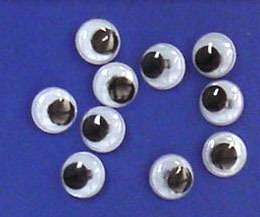 720~Moving Movable Wiggly Wiggle Craft Eyes Glue on 7mm  