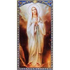  Novena to Our Lady Of Lourdes Prayer Card Health 