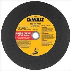  DeWalt DW8002 14 X 7/64 X 1 Bar Cutter Wheel Chop Saw 