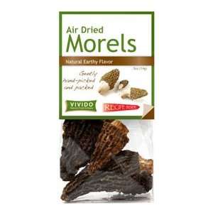Morels Mushroom  Air Dried  .5 Oz (Pack of 2)  Grocery 