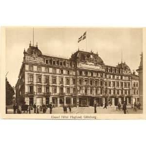   Postcard Grand Hotel Haglund Gothenburg Sweden 