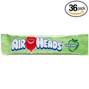 Airheads Green Apple, 0.55 Ounce Packages (Pack of 36)  