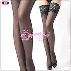 Brand new top Lace dark green Thigh High Stockings tights hosiery 6729