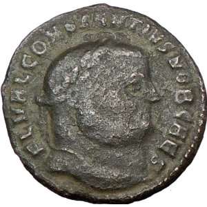  Constantius I Chlorus 300ADRare Ancient Roman Coin 