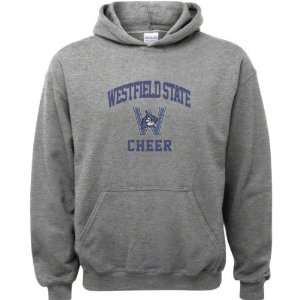 Westfield State Owls Sport Grey Youth Varsity Washed Cheer Arch Hooded 