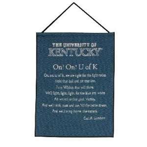  Kentucky Wildcats Fight Song Tapestry Bannerette