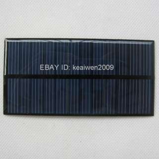6V 130MA 0.78W mini solar panel power 3.6V 3.7V battery small solar 
