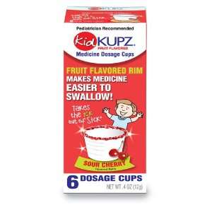   Sour Cherry Flavored Medicine Dosage Cups