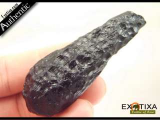 34.5g.Big Bubble Teardrop Tektite(Meteorite)RARE #ro72  